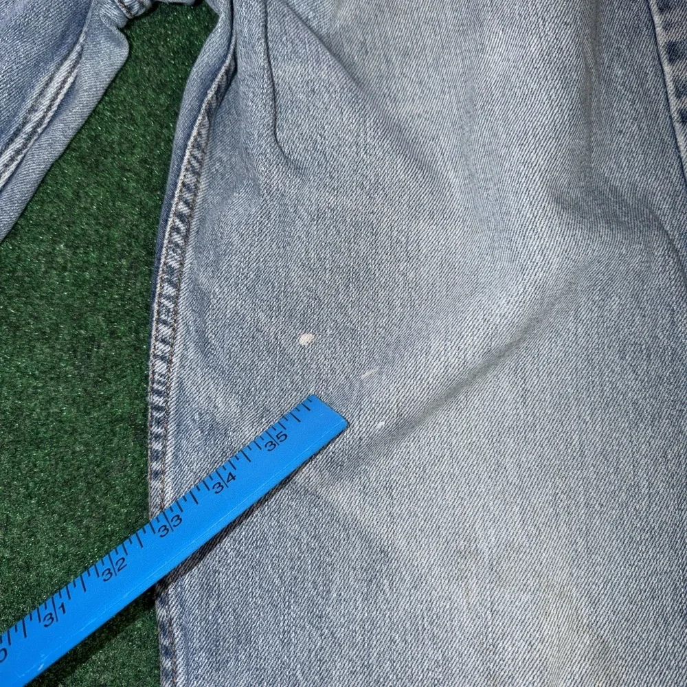 Levi's 550 Relaxed Fit Jeans 36x32 Baggy Tapered Light Wash Denim Y2K Grunge